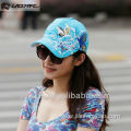 Lady's washed butterflies embroidered fashion baseball caps